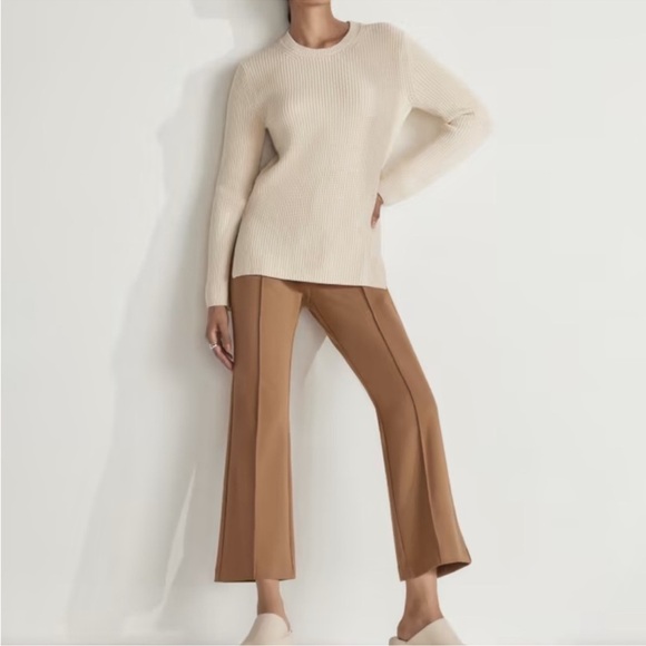 NWT Everlane The Dream Kick Flare Pant in Toasted Coconut Size XL - Picture 1 of 14